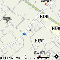 埼玉県白岡市上野田777周辺の地図