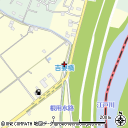 埼玉県春日部市上吉妻835周辺の地図