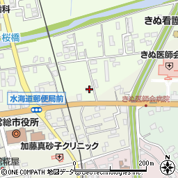 茨城県常総市水海道橋本町3138-12周辺の地図