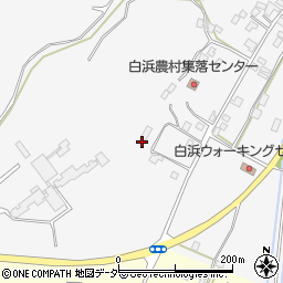 茨城県行方市白浜110周辺の地図