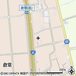 埼玉県春日部市倉常743周辺の地図