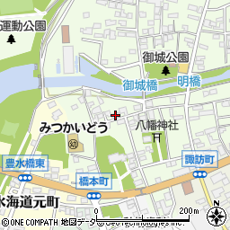 茨城県常総市水海道橋本町3267周辺の地図