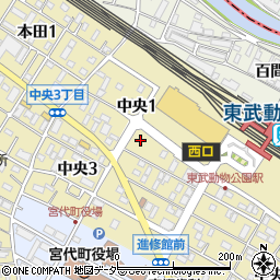 建設埼玉埼葛地区本部周辺の地図