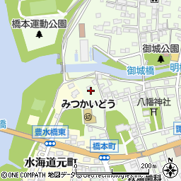 茨城県常総市水海道橋本町3463周辺の地図