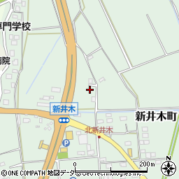 茨城県常総市新井木町179周辺の地図