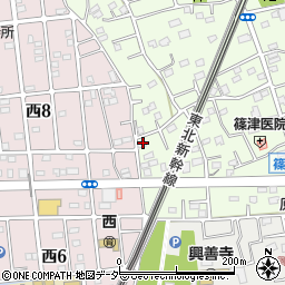埼玉県白岡市篠津1907周辺の地図