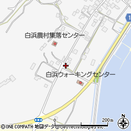 茨城県行方市白浜4周辺の地図