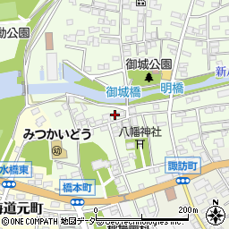 茨城県常総市水海道橋本町3369-10周辺の地図
