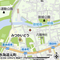 茨城県常総市水海道橋本町3467周辺の地図