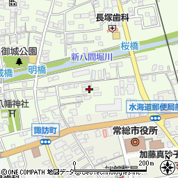 茨城県常総市水海道橋本町3296-23周辺の地図