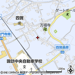 長野県諏訪市四賀普門寺5396周辺の地図