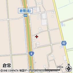 埼玉県春日部市倉常607周辺の地図