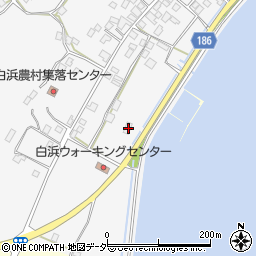 茨城県行方市白浜127-1周辺の地図