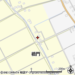 茨城県行方市橋門128周辺の地図