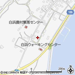 茨城県行方市白浜136周辺の地図