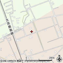 茨城県鹿嶋市荒野2297-3周辺の地図