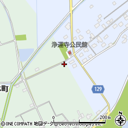 茨城県常総市新井木町631-2周辺の地図