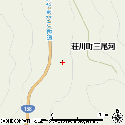 岐阜県高山市荘川町三尾河64周辺の地図