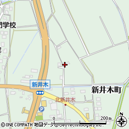 茨城県常総市新井木町372周辺の地図