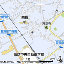 長野県諏訪市四賀普門寺5388周辺の地図