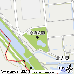 永府公園周辺の地図