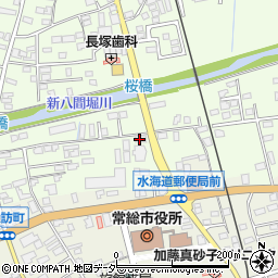 茨城県常総市水海道橋本町3298-1周辺の地図