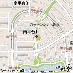 茨城県稲敷郡阿見町南平台周辺の地図