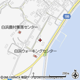 茨城県行方市白浜128周辺の地図