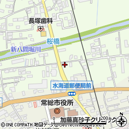 茨城県常総市水海道橋本町3214周辺の地図