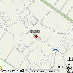 埼玉県白岡市上野田964周辺の地図