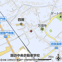 長野県諏訪市四賀普門寺5391周辺の地図