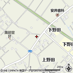 埼玉県白岡市上野田916周辺の地図