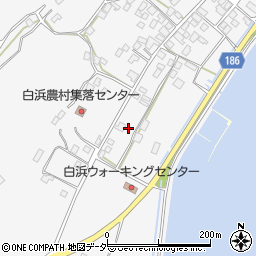茨城県行方市白浜140周辺の地図