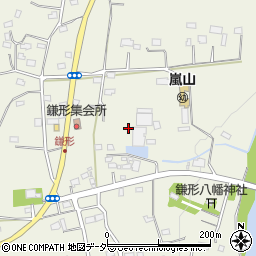 埼玉県比企郡嵐山町鎌形2011周辺の地図