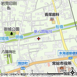 茨城県常総市水海道橋本町3319-1周辺の地図