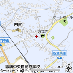 長野県諏訪市四賀普門寺5413周辺の地図