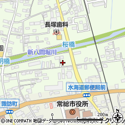 茨城県常総市水海道橋本町3316周辺の地図