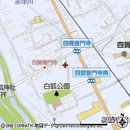 長野県諏訪市四賀普門寺354周辺の地図
