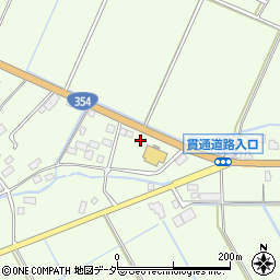 茨城県常総市豊岡町丙466-3周辺の地図