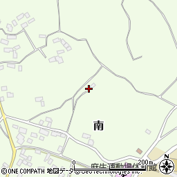 茨城県行方市南300周辺の地図