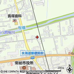 茨城県常総市水海道橋本町3206-5周辺の地図