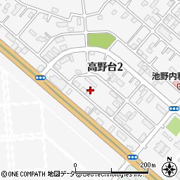 暁飯島工業株式会社　つくば支店周辺の地図