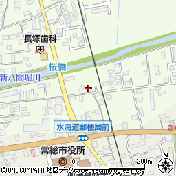 茨城県常総市水海道橋本町3210周辺の地図