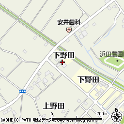 埼玉県白岡市上野田724周辺の地図