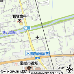 茨城県常総市水海道橋本町3210-7周辺の地図