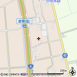 埼玉県春日部市倉常580周辺の地図