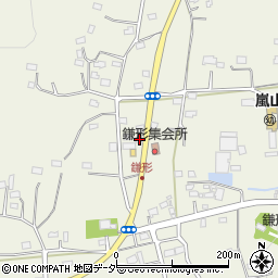 埼玉県比企郡嵐山町鎌形2196周辺の地図