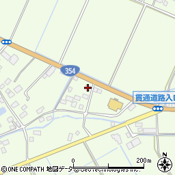 茨城県常総市豊岡町丙463-1周辺の地図
