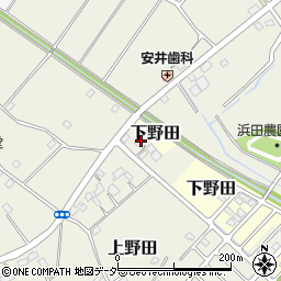 埼玉県白岡市上野田725周辺の地図