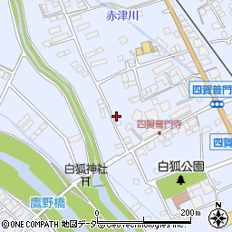 長野県諏訪市四賀普門寺259周辺の地図